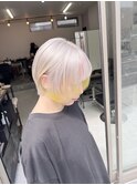 ホワイトカラー/エンドカラー/ケアブリーチ/髪質改善/西葛西