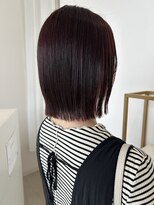 コト 福井大和田店(coto)&nbsp;福井　大和田　切りっぱなしボブ　ピンクカラー