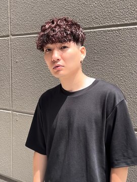 メゾン(Maison) メンズニュアンスパーマスペインカール韓国マッシュ名古屋栄前髪