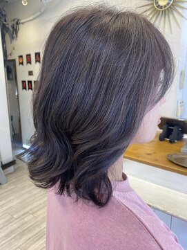 フラバー(flover) ブリーチなしラベンダーグレージュ【miyabi】