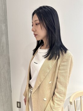 ヨーク(YOKE) YOKE 20代30代艶髪レイヤーカット伸ばしかけ髪質改善縮毛矯正