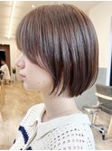 【Say.福岡】長めショートボブ×伸ばしかけショート×髪質改善