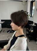 愛されショート透明感カラー大人可愛い20代30代40代