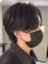 エルマーク 京都河原町(L-MARK)&nbsp;センターパート/ニュアンスパーマ/韓国/フェーザーパーマ/眉毛