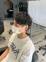 メンズサロン キング 梅田店(Men’s salon K!ng)&nbsp;波巻きツイストスパイラルパーマ/フェザーパーマ/眉毛/メンズ