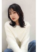 20代30代40代小顔似合わせカットイメチェン前髪こなれミディ