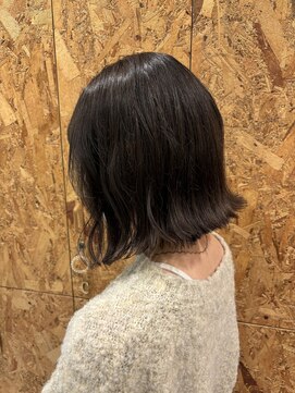 ヘアデザイン プティパ(Hair Design petit-pas) オリーブグレージュカラー
