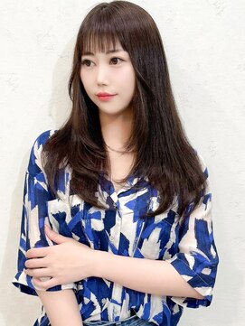 セルカ 新宿(CERCA) 新宿韓国風レイヤーアッシュブラウン髪質改善カラー