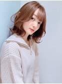 ショート ボブ インナーカラー 韓国風5617