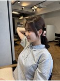小顔顔周りカット／檜谷