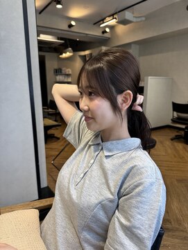 ハイル(KHAIR) 小顔顔周りカット/檜谷