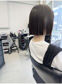 ナチュラルストレートボブ/GRIS式　弱酸性ストレートパーマ