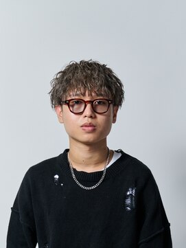 ルースト 西院店(ROOST) マッシュ×メタリックシルバー