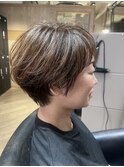 大人のマッシュショートにハイライト archive垂水