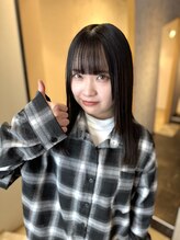 SHINA（シイナ）Stylist◆最新トレンドカラー＆デザインカラーならお任せ◎ティーンズ・学生さん支持率◎