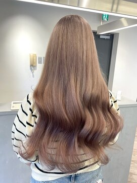 ルーブ トウキョウ(Loob. TOKYO) 池袋東口ハイトーンカラーミルクティーピンクベージュブロンド◆