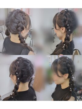 訪問美容アーク 大島(ark) ヘアセット/ヘアメイク/推し活ヘア