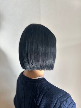リム(Limb) 【韓国ヘア】ブルーブラック タッセルカット