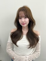 アマトウキョウ アユンチェ(AMA TOKYO×AYUNCHE) 韓国スタイル/ナチュラルくびれへア_くびれ巻き_レイヤーカット