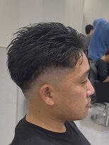 ビカムメンズヘアー 栄店(become men's hair)&nbsp;スパイキーショート/フェードカット／名古屋／栄