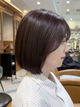 ロンド パルティール 大宮(Lond partir) グランマッシュ/細めハイライト/ショート/白髪ぼかし/前髪/大宮