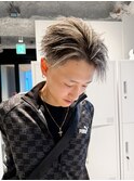 ツイストマッシュパイルツイストパーマツイストハーフバック
