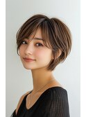 ナチュラルショートスタイル