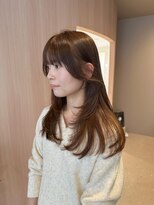 オン キャナルシティ博多前店(on)&nbsp;【哉汰】ミルクブラウン/ブリーチ無し/顔周りカット20代