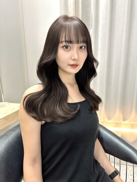 ボタン テンジン(VOTAN tenjin) 【杉本大地】韓国ヘア/グレージュ/韓国風くびれ巻き/天神美容室