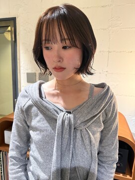 パーク(PARK) ミニボブコンパクトショートボブ切りっぱなしボブ