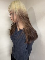 アルテヘアー(arte HAIR)&nbsp;透明感レイヤー × デザインカラー