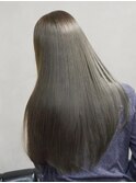 ALLY松村 髪質改善×ブリーチなしグレージュカラー
