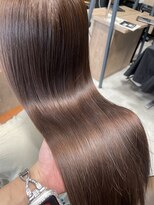 リンクミリ(Link mili)&nbsp;【ピンクブラウン】髪質改善/韓国ヘア/レイヤーカット