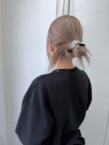 ミュー(Mu)&nbsp;ミルクティーベージュ　ヘアーセット