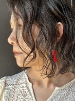 エイム(AME)&nbsp;ボブ+ウェーブヘアスタイル
