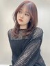【大人気】カット+透明感カラー+7stepTR¥12980(ダメージレス/高彩度)