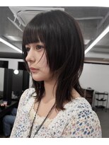 ハート(HART) 浦安/南行徳 ダークブルー ワンホンレイヤー ニュアンスウルフ