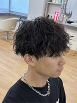 become men's hair 名駅EAST【10月3日 NEW OPEN(予定)】&nbsp;くるくるしない縦落ちパーマ