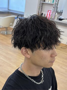 ビカム 名駅EAST(become) くるくるしない縦落ちパーマ