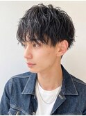 ニュアンスデザインフルバング小顔フェザーマッシュp1戸田公園