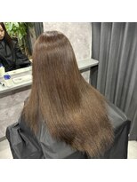 ネームレス 心斎橋(nameless)&nbsp;透明感ナチュラルブラウン 髪質改善カラーで艶ロング 心斎橋