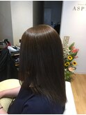 【ASPILEAF】 手触りツヤ◎のモテ髪アッシュ