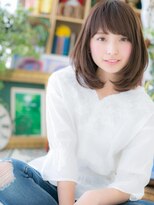 カバーヘア ブリス 川口(COVER HAIR bliss)&nbsp;*bliss川口* 斜めバングの好感★ワンカールセミディb!