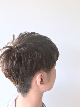 アディクト 綾瀬(ADDICT) 【 ADDICT  】ビジカジ 束感ツーブロック アッシュ