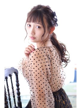 マルシェ(marche) 【marche】ハロウィン・小悪魔×編み込みアレンジ