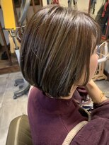 サンク(cinq)&nbsp;くっきりハイライトのボブ