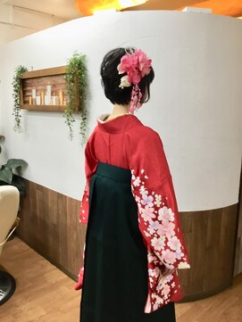 サロンド クラフト(salon de craft) 【卒業式】袴お着付け&ヘアセット