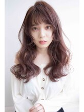 マリブ ヘアリゾート みどり店(malibu hair resort) イルミナカラー×暖色系バイオレット