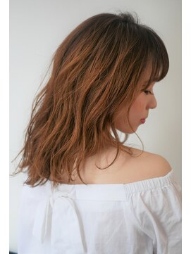 ビーハイブ 一番町店 アヴェダ(BEHIVE) デジタルパーマ×ミディアムパーマ