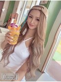 韓国×ヨシンモリ巻き×イルミナカラー×ケアブリーチ×エクステ